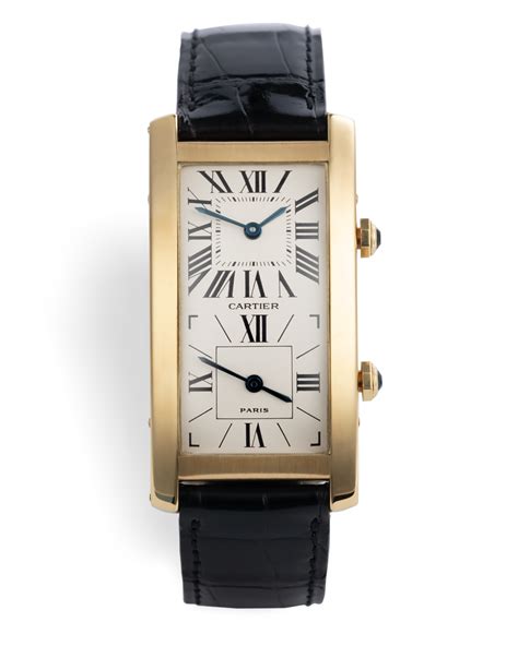 cartier tank gmt